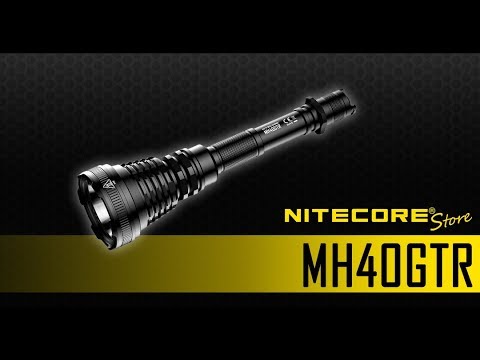 (Discontinued) NITECORE MH40GTR 1200 Lm / 1097 Yard Long Range Tactical Flashlight