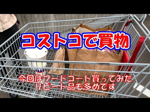 【コストコで購入した商品紹介#11】今回は初めてフードコートで購入しました。美味しかった。リピート品が少し多めです。