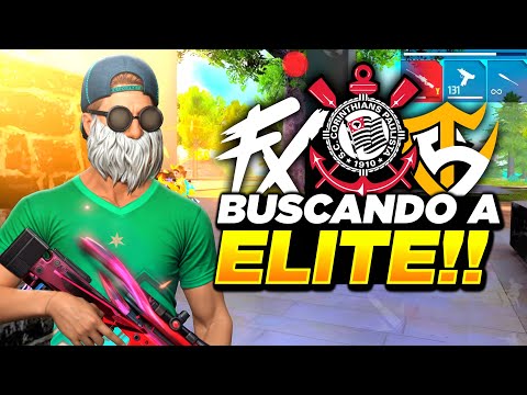 LIVE ON🟢BUSCANDO A ELITE😤FISHER AO VIVO FREEFIRE