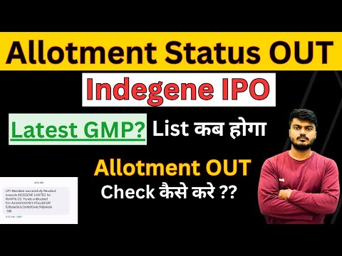 Indegene IPO Allotment Out | Indegene IPO GMP |