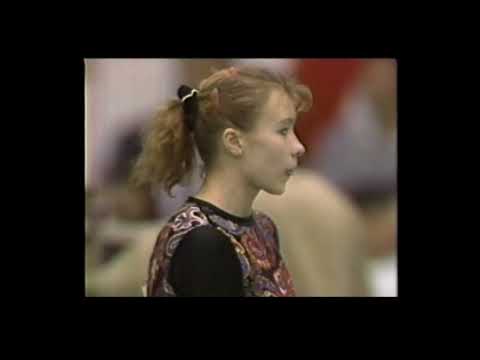 スベトラーナ・ボギンスカヤ Svetlana Boginskaya (URS) 1990 Chunichi Cup BB EF