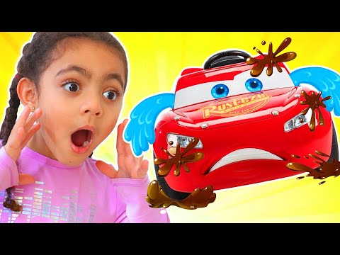 Let's Wash the Car Song | Leah's Play Time Nursery Rhymes & Kids Songs