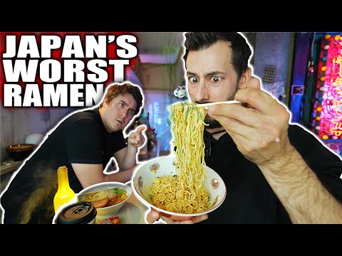 I Tried Japan's WORST Ramen Shop | ft. @AbroadinJapan