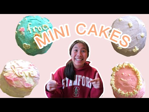 BAKING MINI CAKES GONE WILD