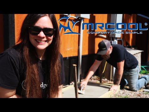 We will BEAT THE HEAT! | Mr.Cool 4th Gen AC Unit  | DIY | Shed To House