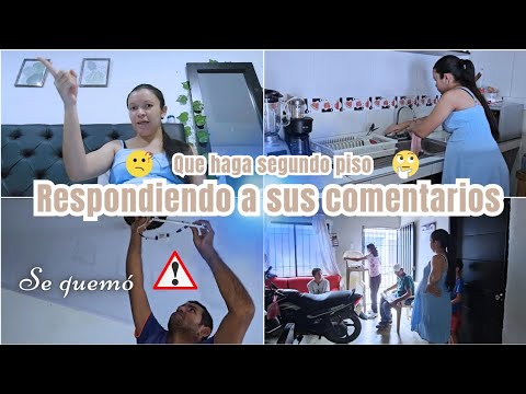 LES ACLARO ALGUNAS DUDAS ✅️ RESPONDIENDO  A SUS COMENTARIOS 🏠 SE QUEMO la LAMPARA 💡 tocó CAMBIARLA 🚫