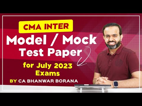 CMA Inter DT MTP as per 2016 & 2022 Syllabus