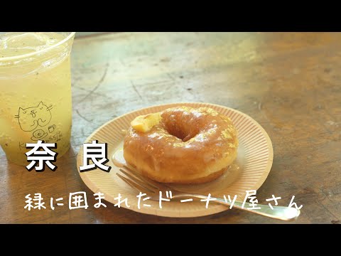 【奈良vlog】神秘的！緑に囲まれたドーナツ屋さん｜奈良カフェ巡りvlog | 奈良ランチ・モーニング｜奈良観光