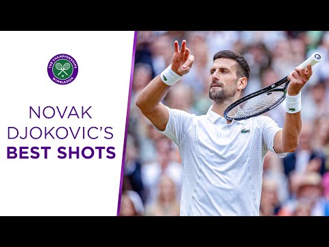 Orchestrating Magic 🎻 | Novak Djokovic's Best Shots from Wimbledon 2024