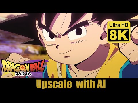 Dragon Ball DAIMA” Teaser Trailer 8K (Remastered with Neural Network AI)