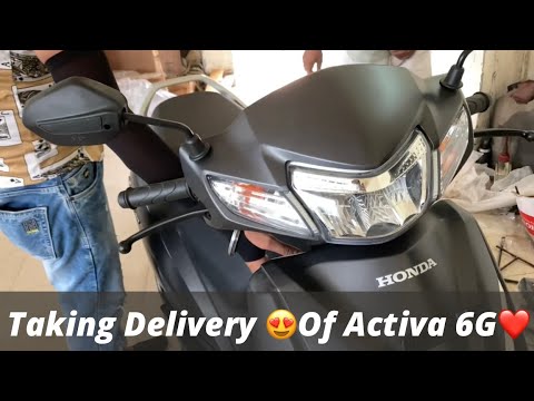 Taking Delivery of Activa 6G😍 in 2022 l Deluxe Variant BS6🔥 l India’s no.1 selling scooter❤️