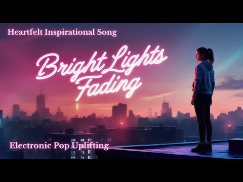 Bright Lights Fading – A Journey Through Shadows to Dawn 🌅 Electronic Pop Uplifting | Heartfelt Song