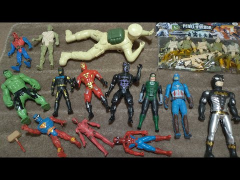 AVENGERS TOYS/Action Figures/Unboxing/Cheap Price/Ironman, Hulk, Captain America, Spiderman, /Toys