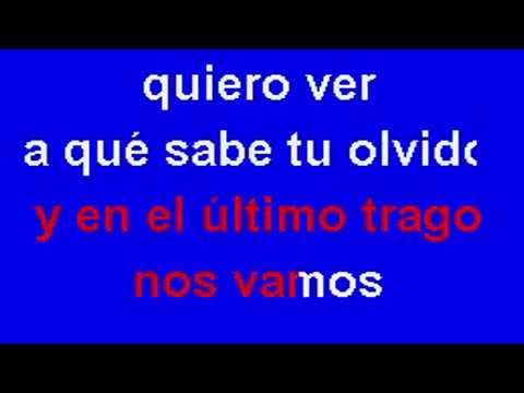 MI ÚLTIMO TRAGO. LETRA. JOSE ALFREDO JIMÉNEZ