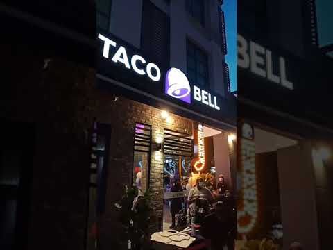 TACO BELL🔔 Malaysia opened the 2nd branch in KL🌟/タコベル🌮マレーシア2号店がKLに開店🎊 ① #Shorts