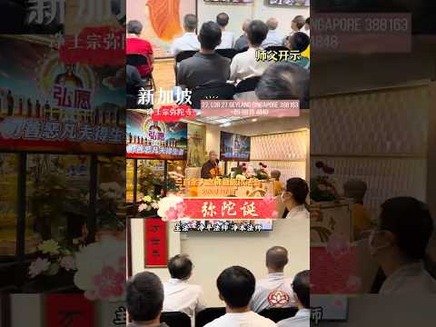 [弥陀诞一日念佛] 第2场精彩回顾 | 三百余人念佛暨皈依法会 | 新加坡净土宗弥陀寺Singapore【+65-8818 4848】 | 15-12-2024 | 南無阿彌陀佛