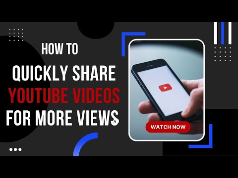 How to Quickly Share YouTube Videos to Get More Views