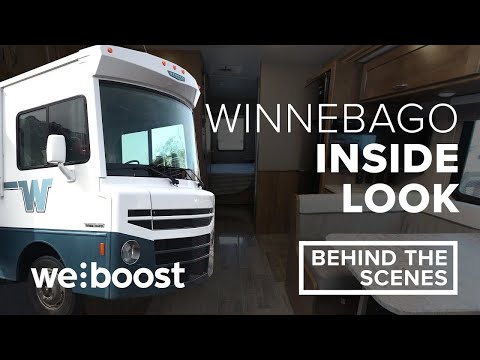 Our Winnebago RV Tour: Full RV Tour & Review | weBoost