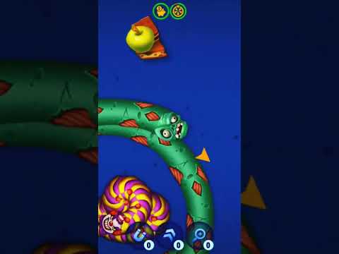 worms zone io. magic gameplay 🐍 best io slither snake #viral #game #trending #shorts #viral