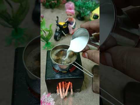 Miniature Tea ☕☕#miniature #viral #trending #tea #shorts