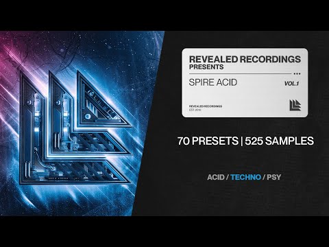 SPIRE ACID VOL. 1 (70 Presets | 500+ Samples) Psy, 303, Techno | Revealed