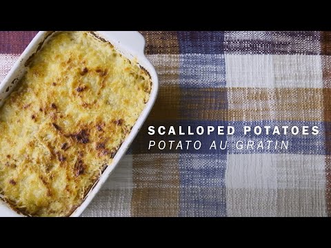 What I’m making for Thanksgiving // Scalloped Potatoes/ Potato Au Gratin/ Potato Dauphinoise