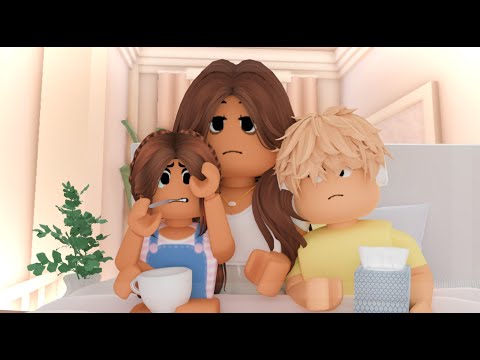 our SICK DAY ROUTINE 🤒 *ANDREW STUCK AT SCHOOL?*┇roblox bloxburg roleplay