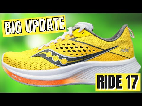 SAUCONY RIDE 17: BOUNCY YET SOFT! (First Impressions Review)