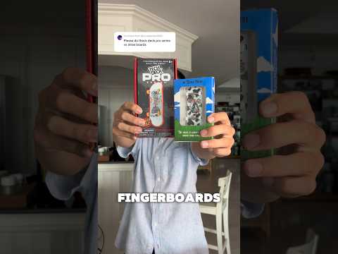 Techdeck Pro VS Strae! #fingerboard #techdeck