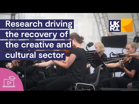 Research driving the recovery of the #creative and #culturalsector