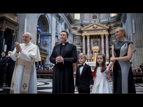 Elon Musk and His Family Meet Pope Francis – What Happens Next Will Amaze You