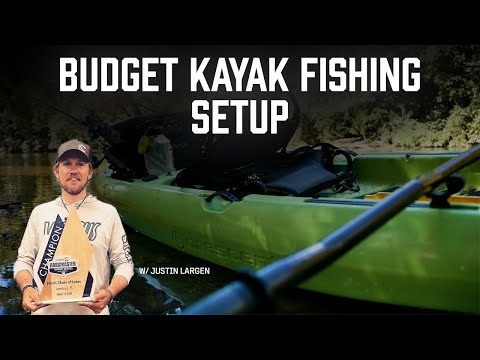 Budget Bass Fishing Kayak Setup w/ Justin Largen