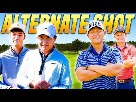 We played alternate shot at PINEHURST