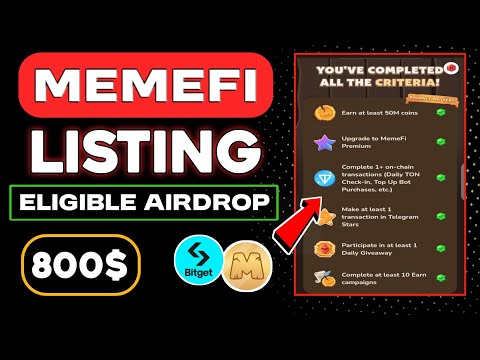 Memefi Okx Wallet Connect 😱 Memefi Airdrop Snapshot 💸 Memefi Point Ratio  🤑