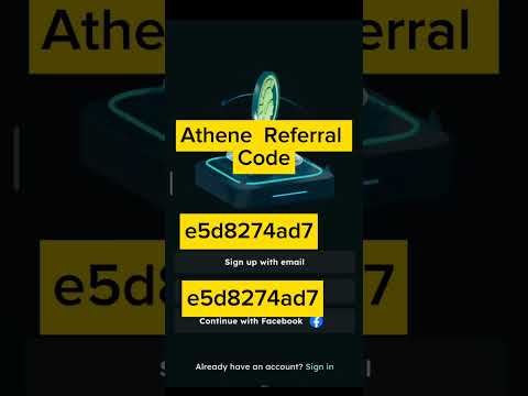 ATHENE NETWORK MINING REFERRAL CODE।। ATHENE NETWORK REFERRAL CODE।।ATHENE MINING APP REFERRAL CODE