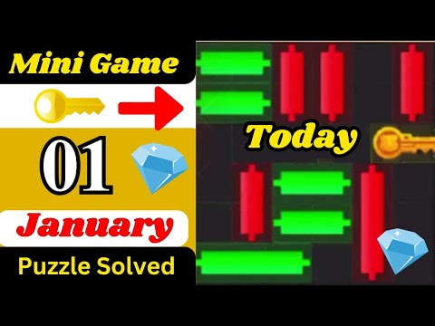 01 January Hamster Kombat Daily Mini-Game Puzzle Solved #hamstercombat #minigame #minipuzzle #games