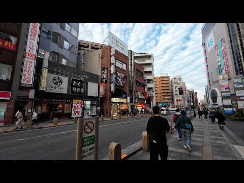 【東京編】京王八王子駅から始まる散歩：４K  Japan Keio-Hachioji