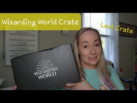 Wizarding World Crate Unboxing for Nov/Dec 2021 • Last box? #wizardingworldcrate #lootcrate