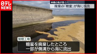 【製糖工場から大量の糖蜜流出】漁業や海洋環境影響へ懸念も　沖縄・伊是名島