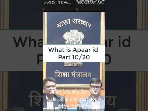 what is apaar id Part 10  #apaar #apaarcard #apaarid