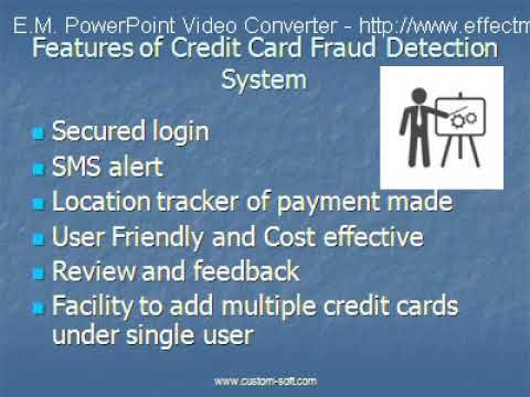 Credit Card Fraud Detection System by CustomSoft