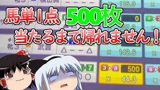 【メダルゲーム】【チャンネル登録者500人記念】馬単1点500枚当たるまで帰れません！（G1ワールドクラシックライジング）