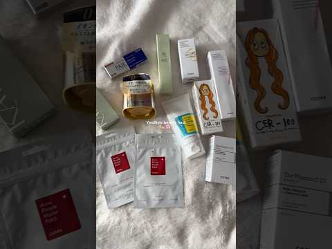 Beauty Haul 💖 #short #skincare #haul #unboxing #aesthetic #asmr #koreanskincare #yesstyle #fyp