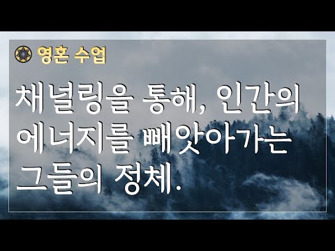 #94 채널링을 통해, 인간의 에너지를 빼앗아가는 그들의 정체 [영혼 수업]