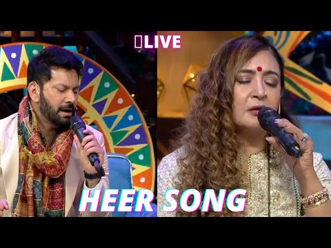 HEER | Jaspinder Narula & Jasbir Jassi Beautiful song Live performance at Kapil Sharma Show |