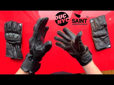 SA1NT Inside Out and ROAD Gloves | MOTO UNBOXINGS