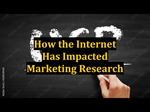 How the Internet Has Impacted Marketing Research