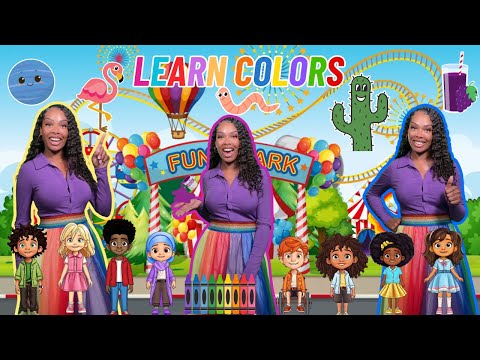 Learn colors| Learning with Ms Houston