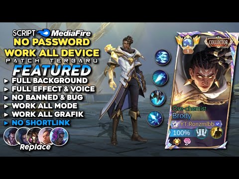 Script Skin Brody Collector Ore Chemist No Password Mediafire | Full Effect & Voice - Latest Patch