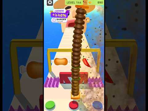 গু দিয়ে Sandwich বানাবো 🤣 Sandwich Run Funny Mobile Gameplay #gaming #shortsfeed #cartoongame